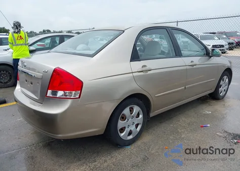 2009 Kia Spectra Ex из США, поврежденный, VIN KNAFE221495586616